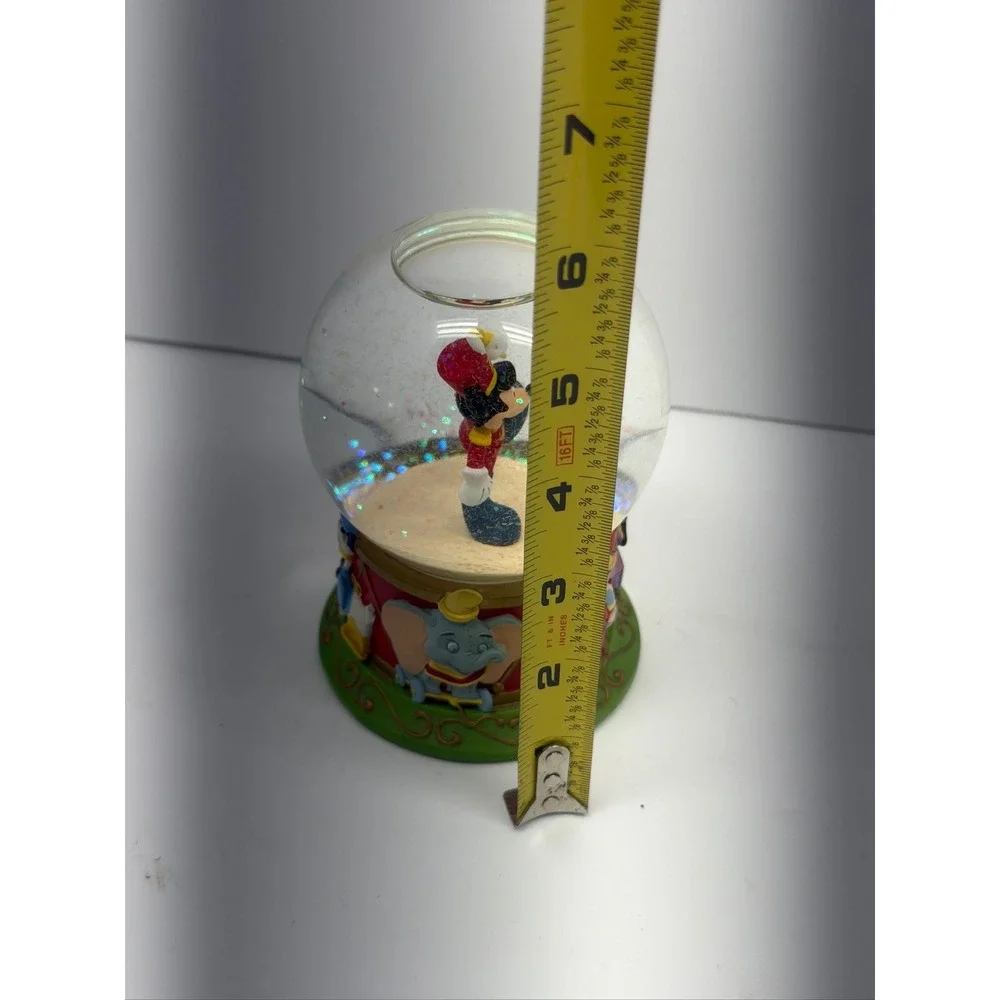 Disney Mickey Mouse 75th Anniversary Snow Globe w/ Characters - Used - Very Good